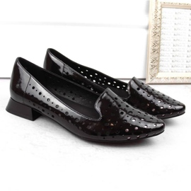 M.Daszyński W SAN31A zapatos de charol negro 13