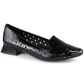 M.Daszyński W SAN31A zapatos de charol negro 16