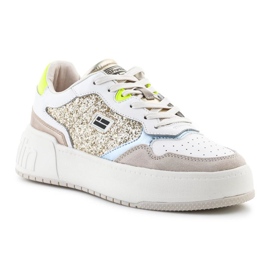 D.Franklin D. Franklin Court Glitter básico DFSH321096 zapatos-oro blanco 1