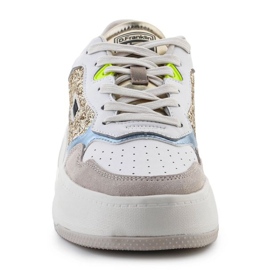 D.Franklin D. Franklin Court Glitter básico DFSH321096 zapatos-oro blanco 2