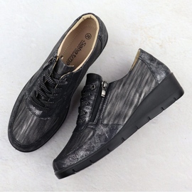 Black Sabatina LH01 zapatos deportivos negro 3
