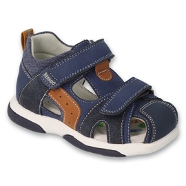 Sandalias befado infantil 170X085 azul marino 1