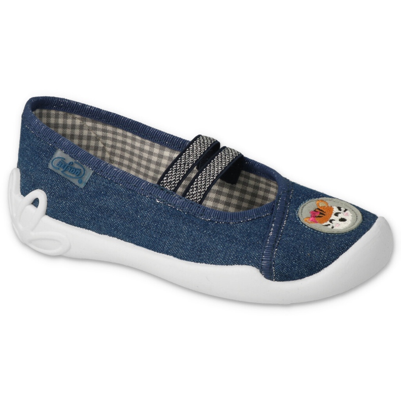 Pantuflas infantiles befado 116X309 azul marino 1