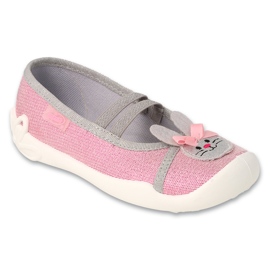 Pantuflas infantiles befado conejito 116X329 rosa 1