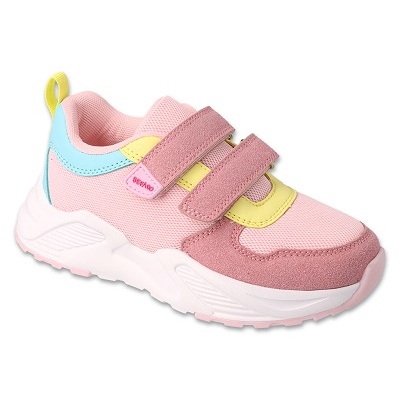Befado deportivo infantil con velcro 516Y302 rosa 1