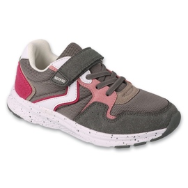 Befado deportivo infantil velcro 516X272 gris-rosa 1 Befado deportivo infantil velcro 516X272 gris-rosa 1