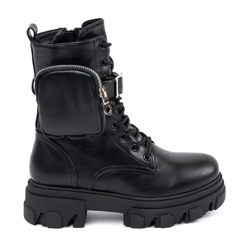 Trabajadoras con bolsillo Shelovet negro 1