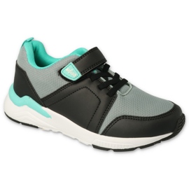 Befado deportivo infantil con velcro 516X168 negro y gris 1
