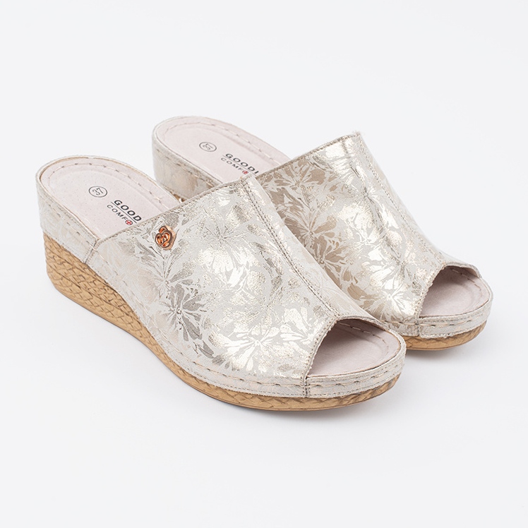 Goodin Cuñas ligeras de mujeres beige cuñas para mujeres 1