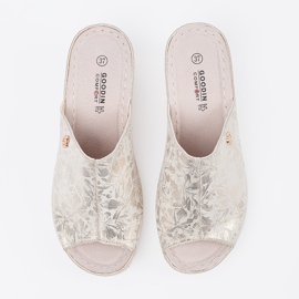 Goodin Cuñas ligeras de mujeres beige cuñas para mujeres 2