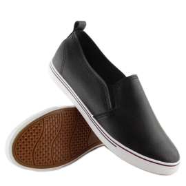 Sneakers slip-on cara negra negro xl08p Negro 4
