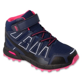 Befado trekking infantil 518X001, azul marino y rosa 1