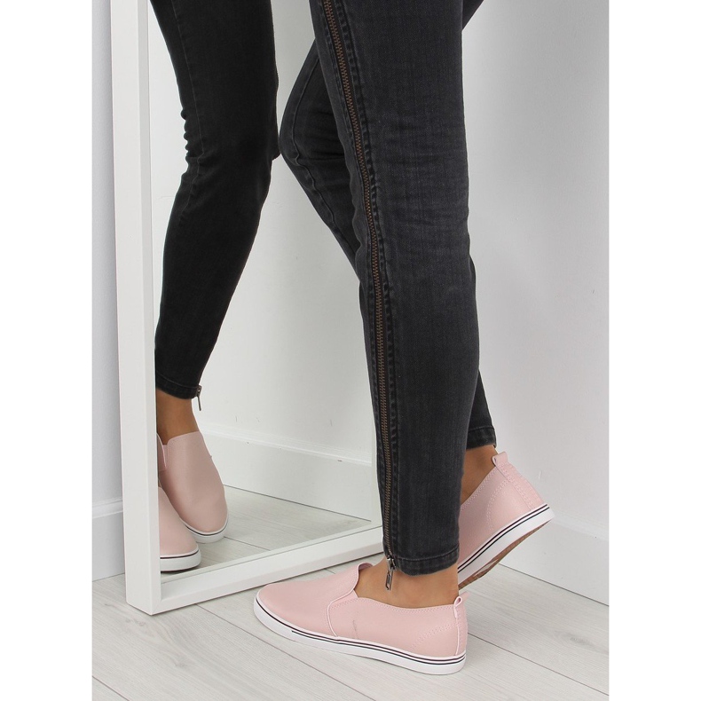 Zapatillas slip-on rosa xl08p Rosa 1