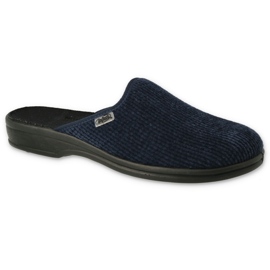 Zapatillas para hombres de Befado PU 089M421 Corduro de la Marina azul 1