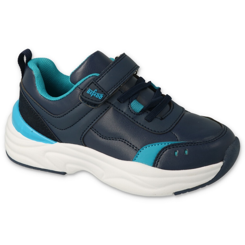 Juventud deportes befado 516Q257 azul marino velcro 1