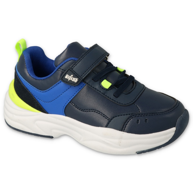 Befado deportivo juvenil con velcro 516Q258 azul marino 1