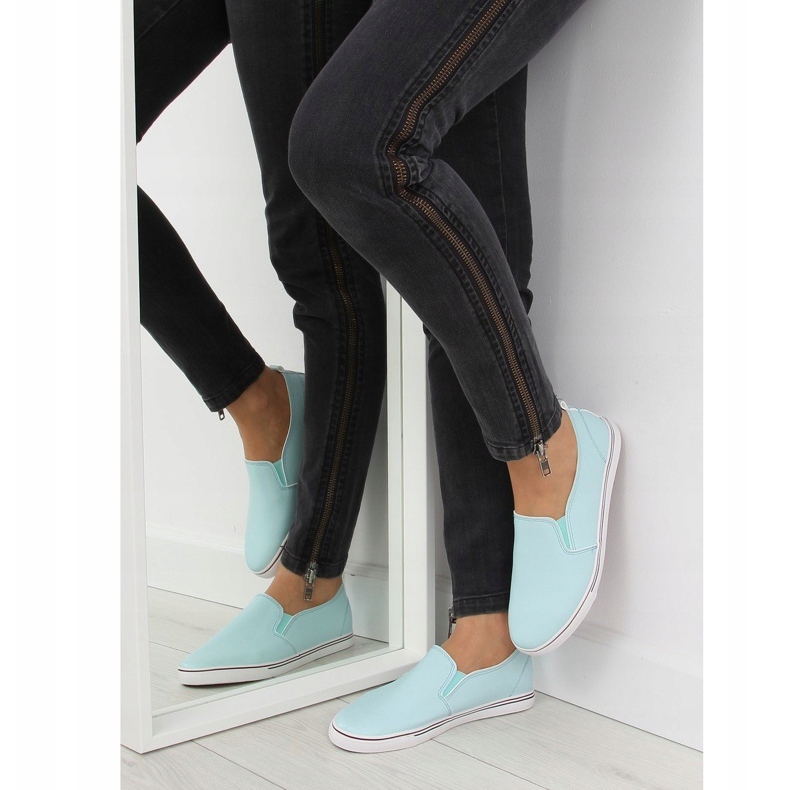 Zapatillas slip-on azul xl08p L.BLUE 2