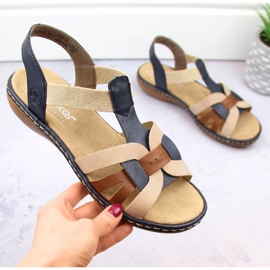 Sandalias cómodas Rieker W RKR662 multicolor 14