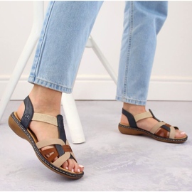 Sandalias cómodas Rieker W RKR662 multicolor 18