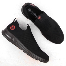 Zapatillas deportivas Rieker M B7365-00 RKR688 negro 4