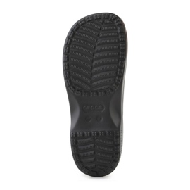 Crocs Classic Womens Cross Store Flip Flip 210840-001 negro 6