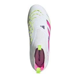 Adidas Predator Elite LL FG ID3746 Zapatos de fútbol blanco 4