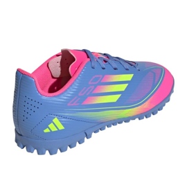 ADIDAS F50 CLUB TF IE3733 Zapatos de fútbol azul 2