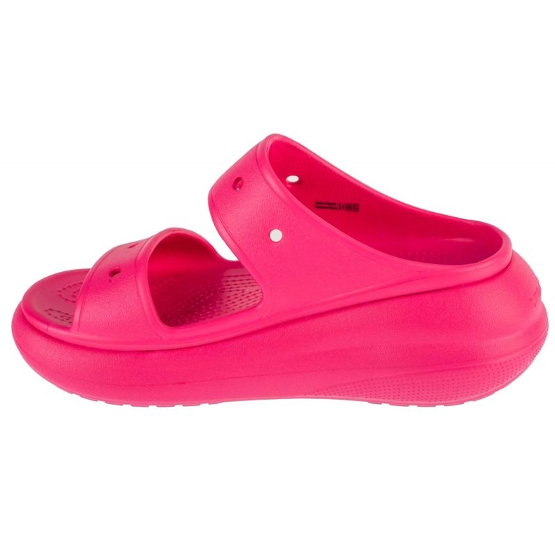 Zapatillas Crocs Classic Crush Sandal 207670-6zq rosado 1