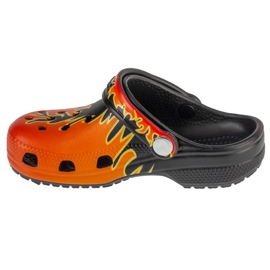 Crocs Classic Flames Clog 210993-0c4 naranja 1 Crocs Classic Flames Clog 210993-0c4 naranja 1