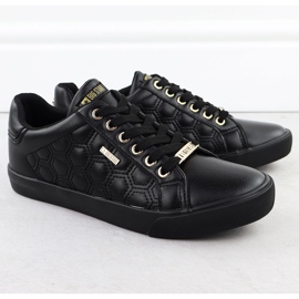 Zapatillas de deporte femeninas Ecoski Black Big Star RR274323 negro 2