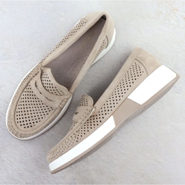 Zapatos de trabajo para mujeres en la plataforma gris Sergio Leone 095H 3