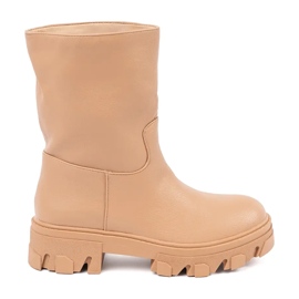 Seastar Bolsos slip-on camel beige 3