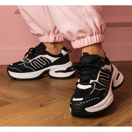 Zapatillas de deporte de zapatillas negras negro 1 Zapatillas de deporte de zapatillas negras negro 1