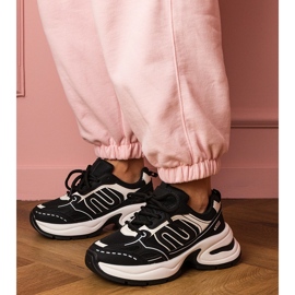 Zapatillas de deporte de zapatillas negras negro 2 Zapatillas de deporte de zapatillas negras negro 2