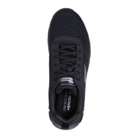Skechers Track Shoes - Leshur 232758 BBK negro 3