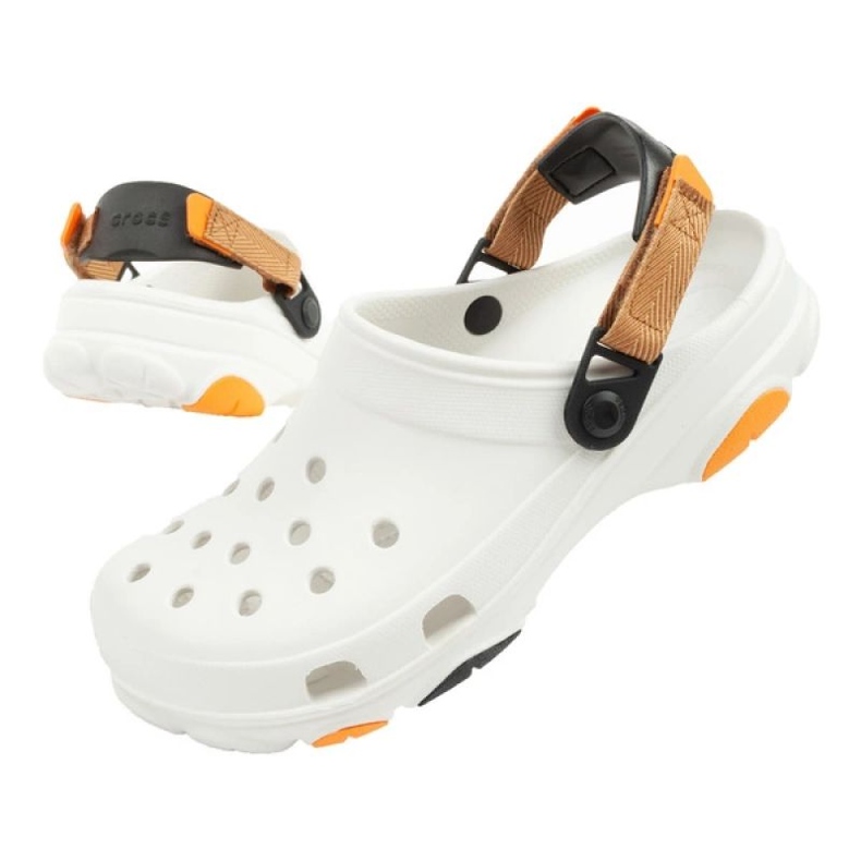 Chanclas Crocs Classic 206340-94S, blanco 1
