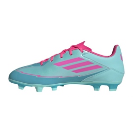 Adidas F50 Club FG/MG Messi IH0929 Zapatos de fútbol azul 1