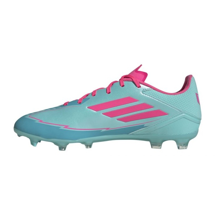 Adidas F50 League FG/MG Messi IH0928 Zapatos de fútbol azul 1