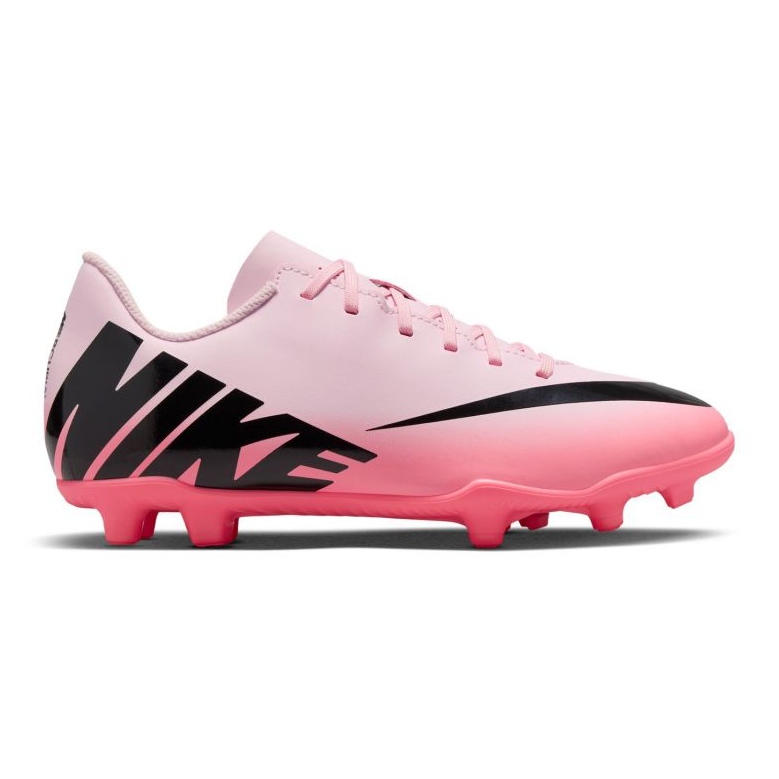 Nike Mercurial Vapor 15 Club FG/MG JR DJ5958-601 Zapatos de fútbol rosado 1