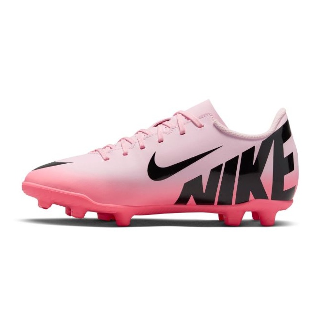 Nike Mercurial Vapor 15 Club FG/MG JR DJ5958-601 Zapatos de fútbol rosado 2