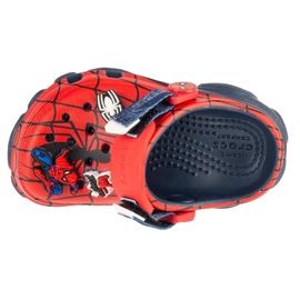 Crocs Spiderman All Terain Clog T 209258-410 Flip-Flops rojo 2