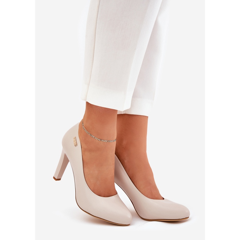 Bombas para mujeres en el Post Gray Sergio Leone gris 1