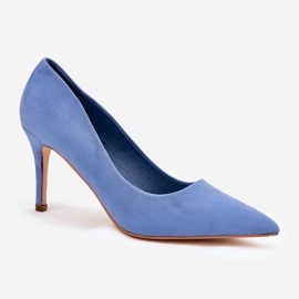 Tacones de ante Eco Blue Eco azul 4