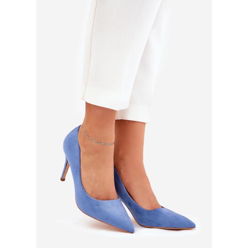 Tacones de ante Eco Blue Eco azul 1