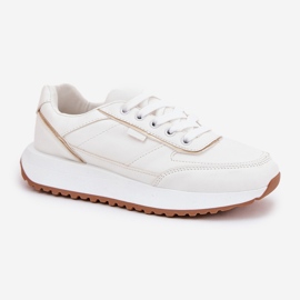 Zapatos deportivos femeninos en plataforma blanca blanco 4