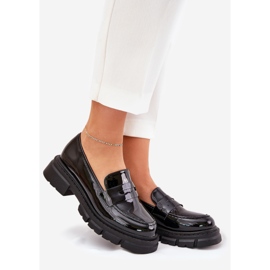 Mocasines Mujer Charol Negro 1 Mocasines Mujer Charol Negro 1