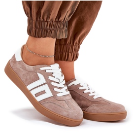 Sneakers Sports Sports Sports Vinceza 79517 beige 7