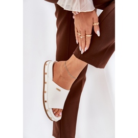 Flip Flip Flip Flip en la plataforma con Big Star RR274216 White Studs blanco 7