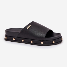 Flip Flip Flip Flip en la plataforma con Big Star RR274214 Black Studs negro 4