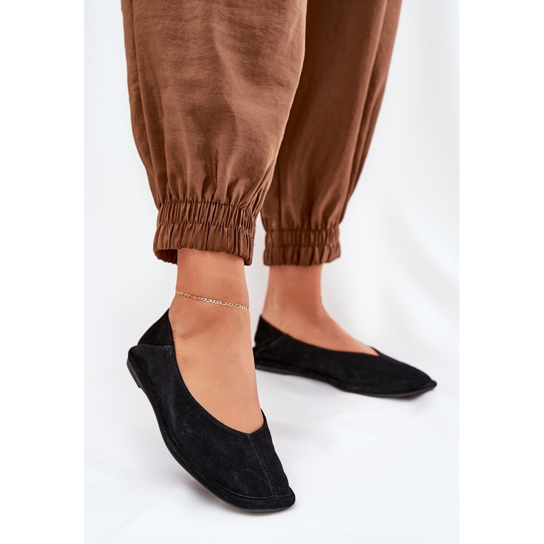 Ballerinas de gamuza femenina Big Star RR274080 Negro 2 Ballerinas de gamuza femenina Big Star RR274080 Negro 2